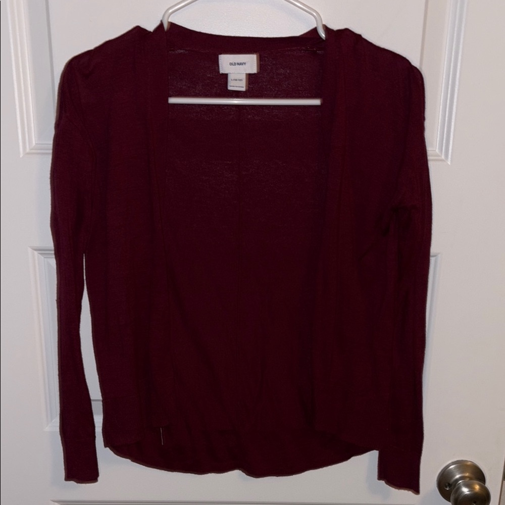 Old Navy Women's Burgundy Sweater